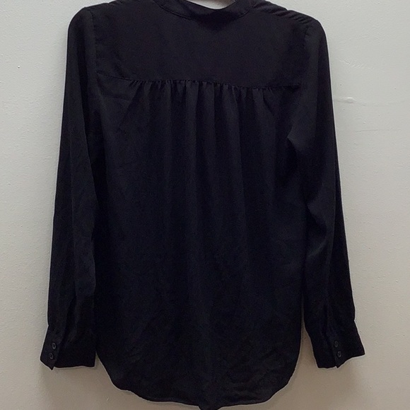 INC International Concepts Size 6 Black Blouse. Preloved - Picture 3 of 5
